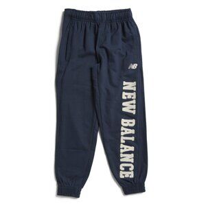 NEW BALANCE Blue Boys French Terry Joggers
